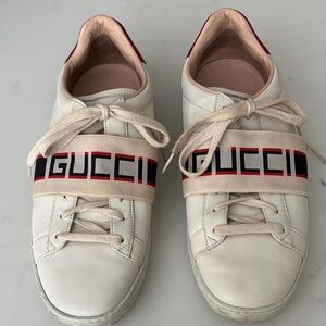 GUCCI AUTHENTIC Ace Sneakers Size 39